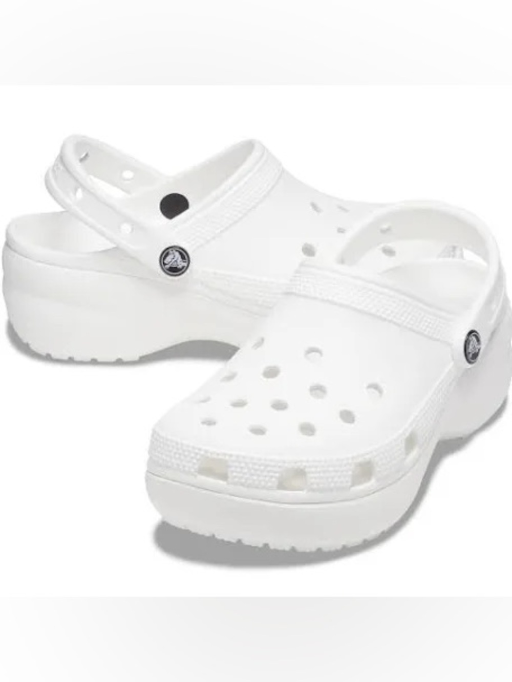 CROCS Kids' Classic Clog - White